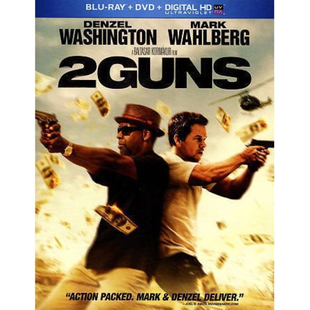 2 Guns (Blu-ray/DVD, 2013, 2-Disc Set, Includes Digital Copy UltraViolet)